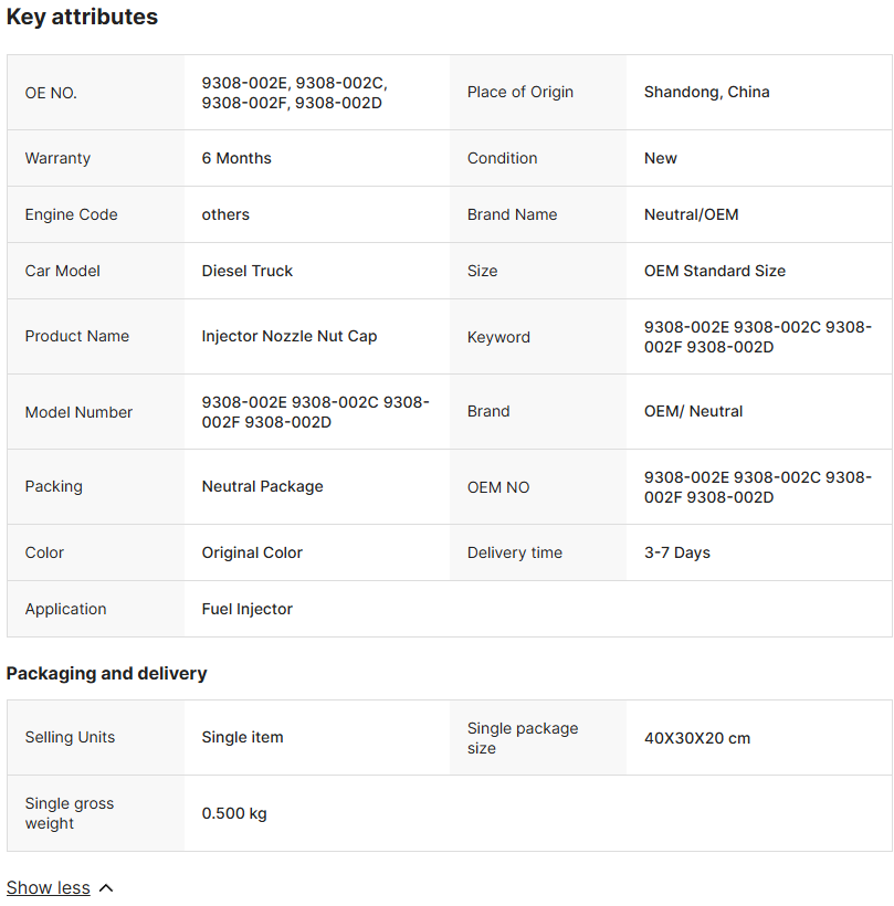 Nozzle Cap 9308-002E